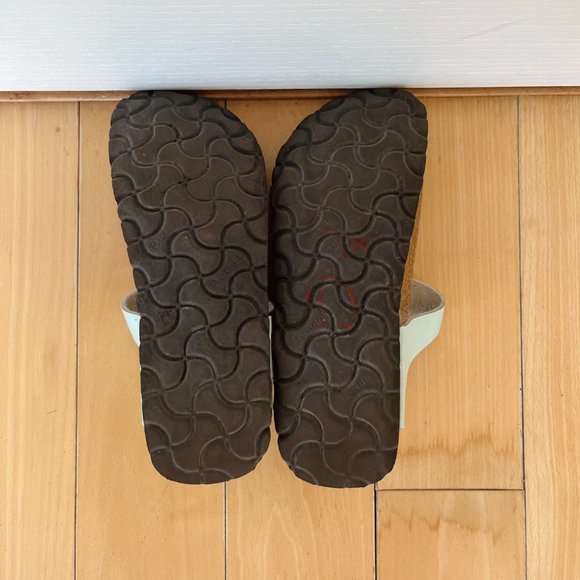 Birkenstock Betula Mint Green Gizeh Birko-Flor Thong Sandals, Size 7 - Picture 5 of 5